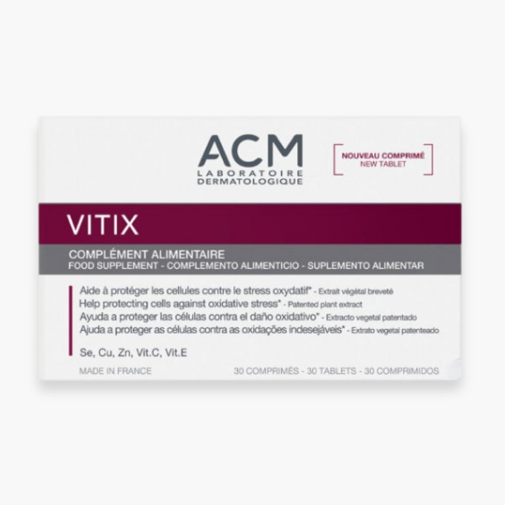 ACM – Vitix Dépigmentation & Vitiligo – 30 Comprimés