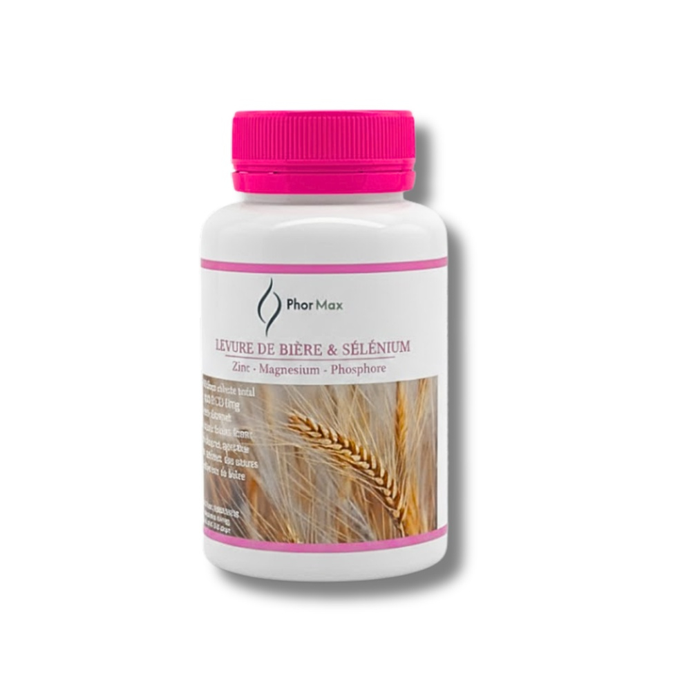 PHORMAX – Levure De Biere Selenium 400 Comprimes