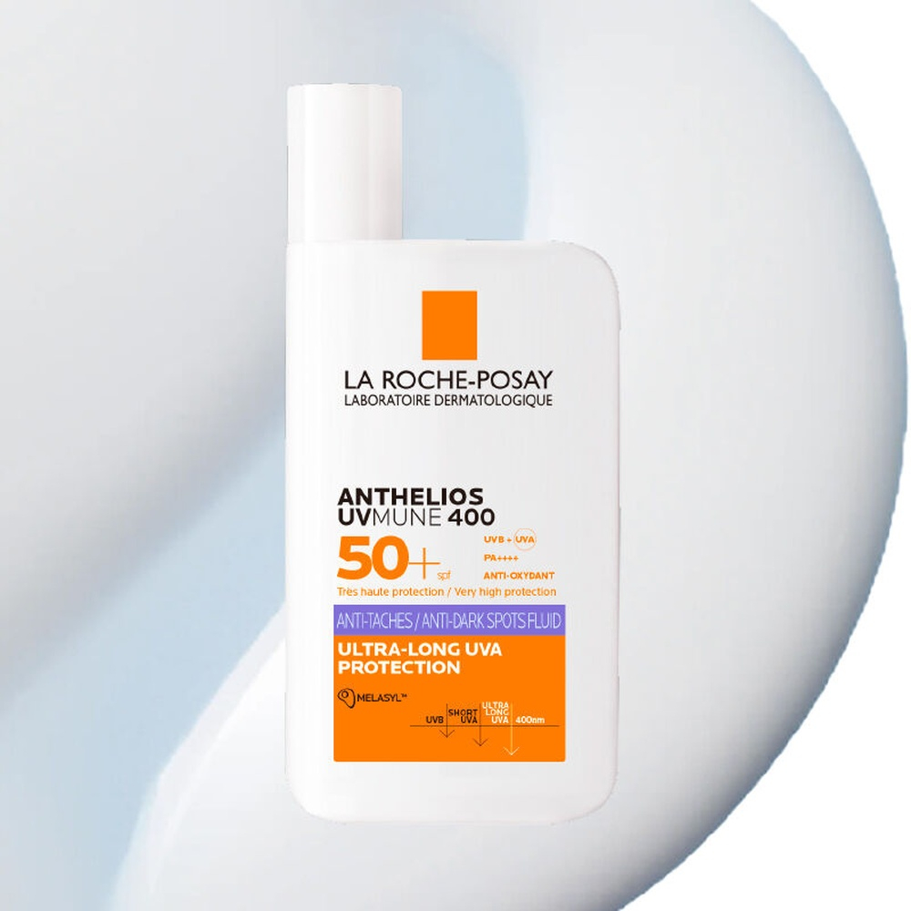 LA ROCHE-POSAY – Anthelios UVMUNE 400 Fluide Solaire Anti-Taches SPF50+ – 50ml 1