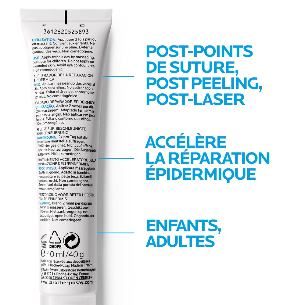LA ROCHE-POSAY – Cicaplast Gel B5 Soin Accélérateur – 40ml 1