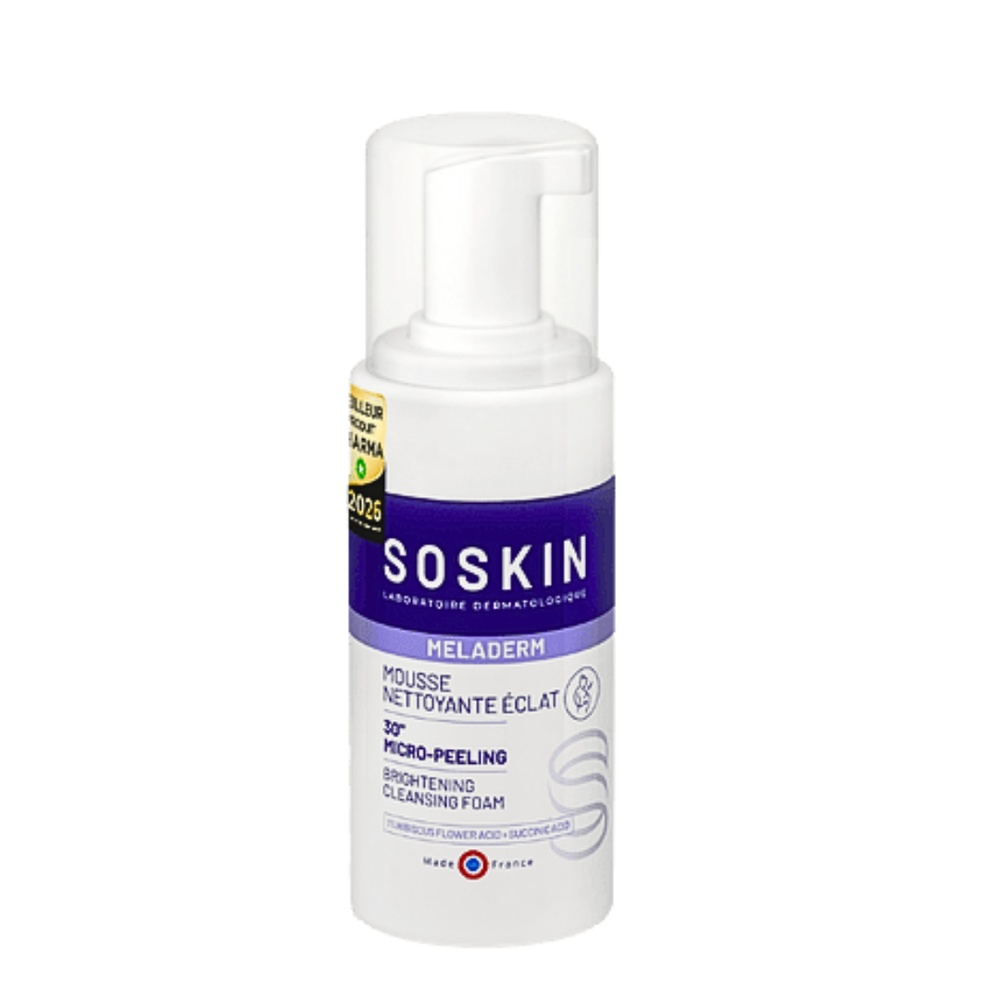 SOSKIN – Meladerm Mousse Nettoyante Eclat 100ml