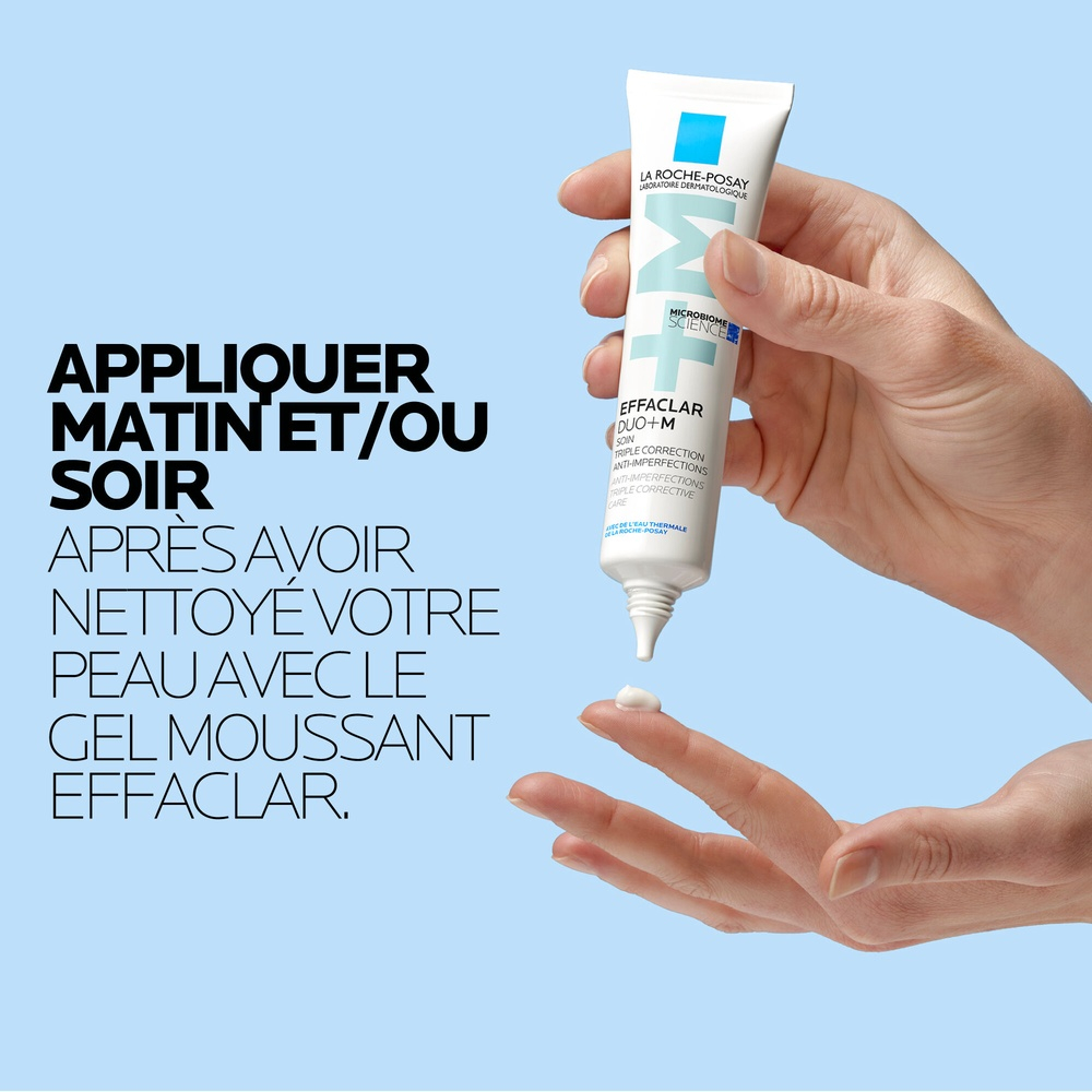 LA ROCHE-POSAY – Effaclar Duo(+) Soin Triple Correcteur Anti-imperfections – 40ml 1