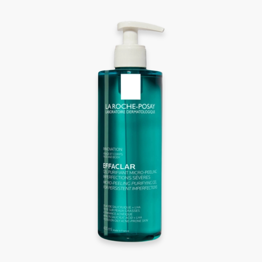 LA ROCHE-POSAY – Effaclar Gel Purifiant Micro-Peeling Imperfections Sévères – 400ml