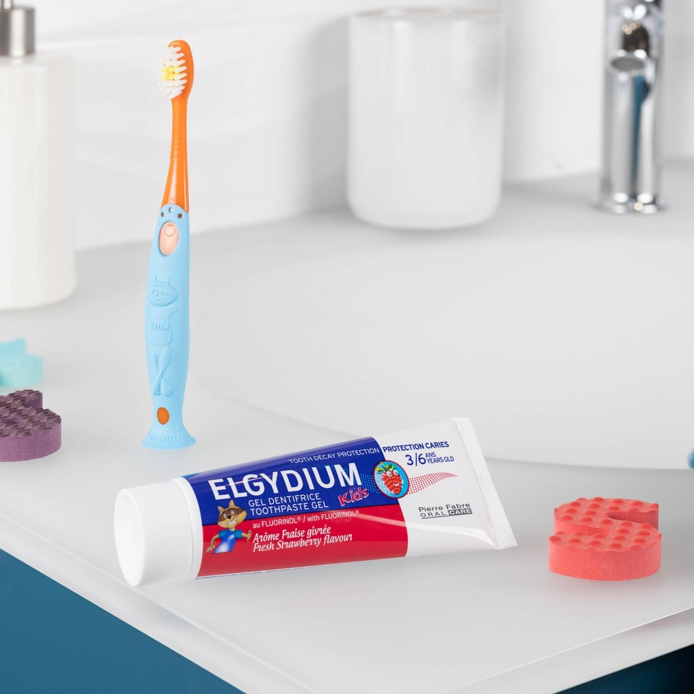 ELGYDIUM – Brosse à Dents Kids 2-6ans Souple – 1u 1