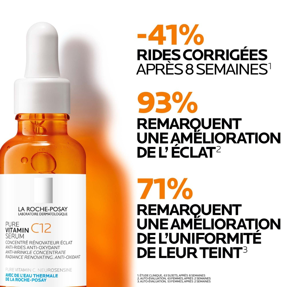 LA ROCHE-POSAY – Pure Vitamin C12 Sérum Éclat – 30ml 1