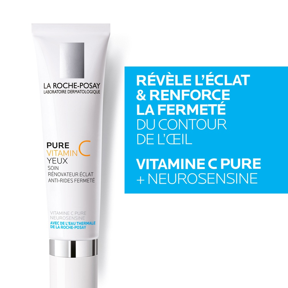 LA ROCHE-POSAY – Pure Vitamin C Yeux Soin Rénovateur Eclat – 15ml 1
