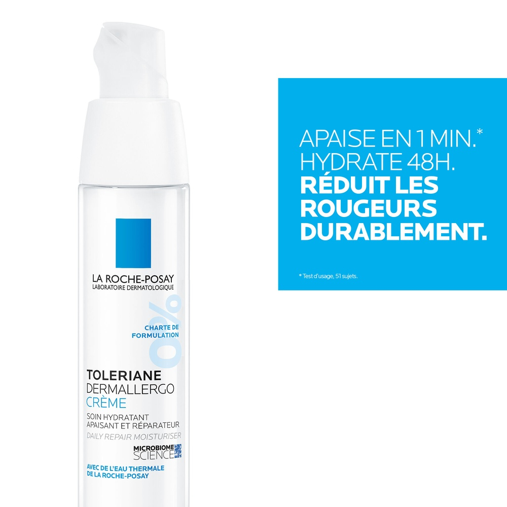 LA ROCHE-POSAY – Toleriane Dermallergo Crème Soin Hydratant – 40ml 1