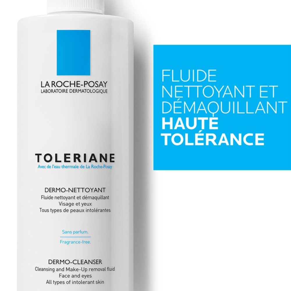 LA ROCHE-POSAY – Toleriane Dermo-nettoyant Fluide Nettoyant Et Démaquillant – 200ml 1