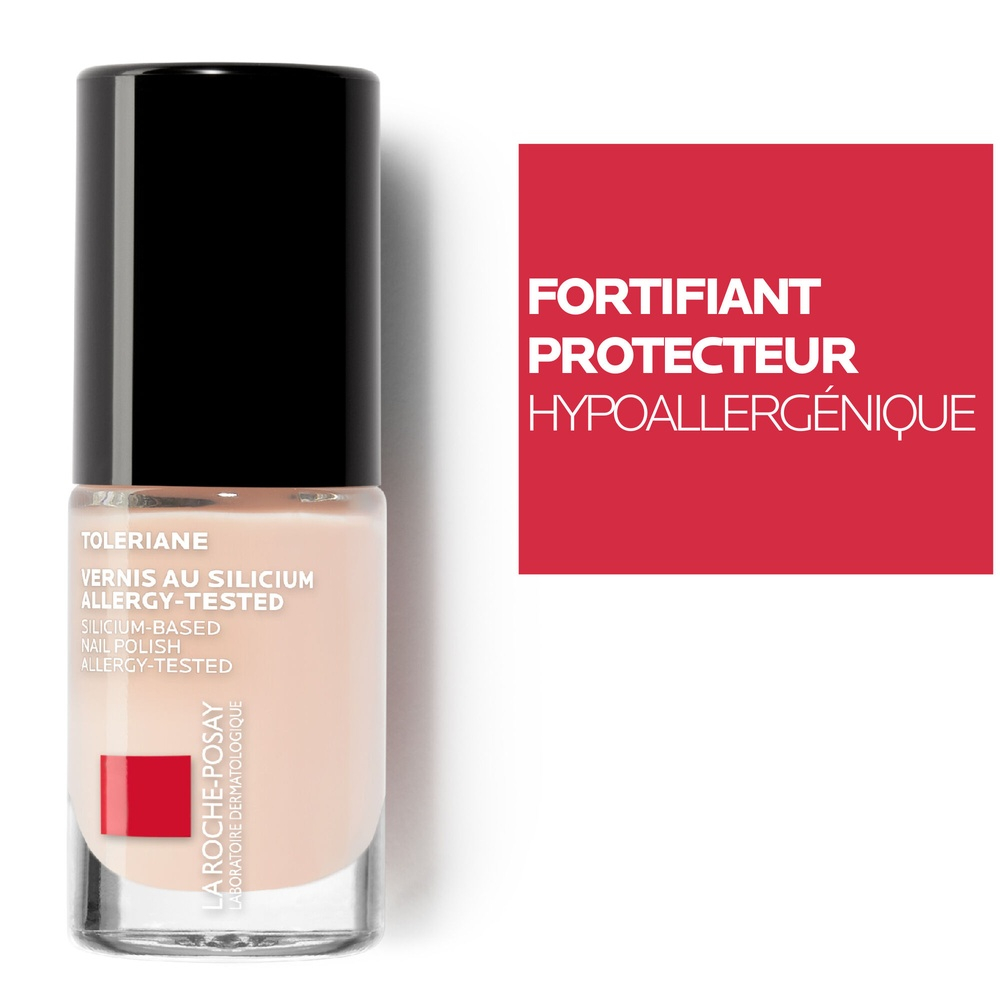 LA ROCHE-POSAY – Toleriane Vernis À Ongles Au Silicium Rose – 6ml 1