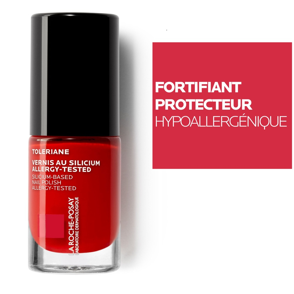 LA ROCHE-POSAY – Toleriane Vernis À Ongles Au Silicium Rouge Parfait – 6ml 1