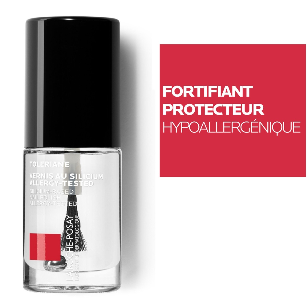 LA ROCHE-POSAY – Toleriane Vernis À Ongles Au Silicium Top Coat – 6ml 1