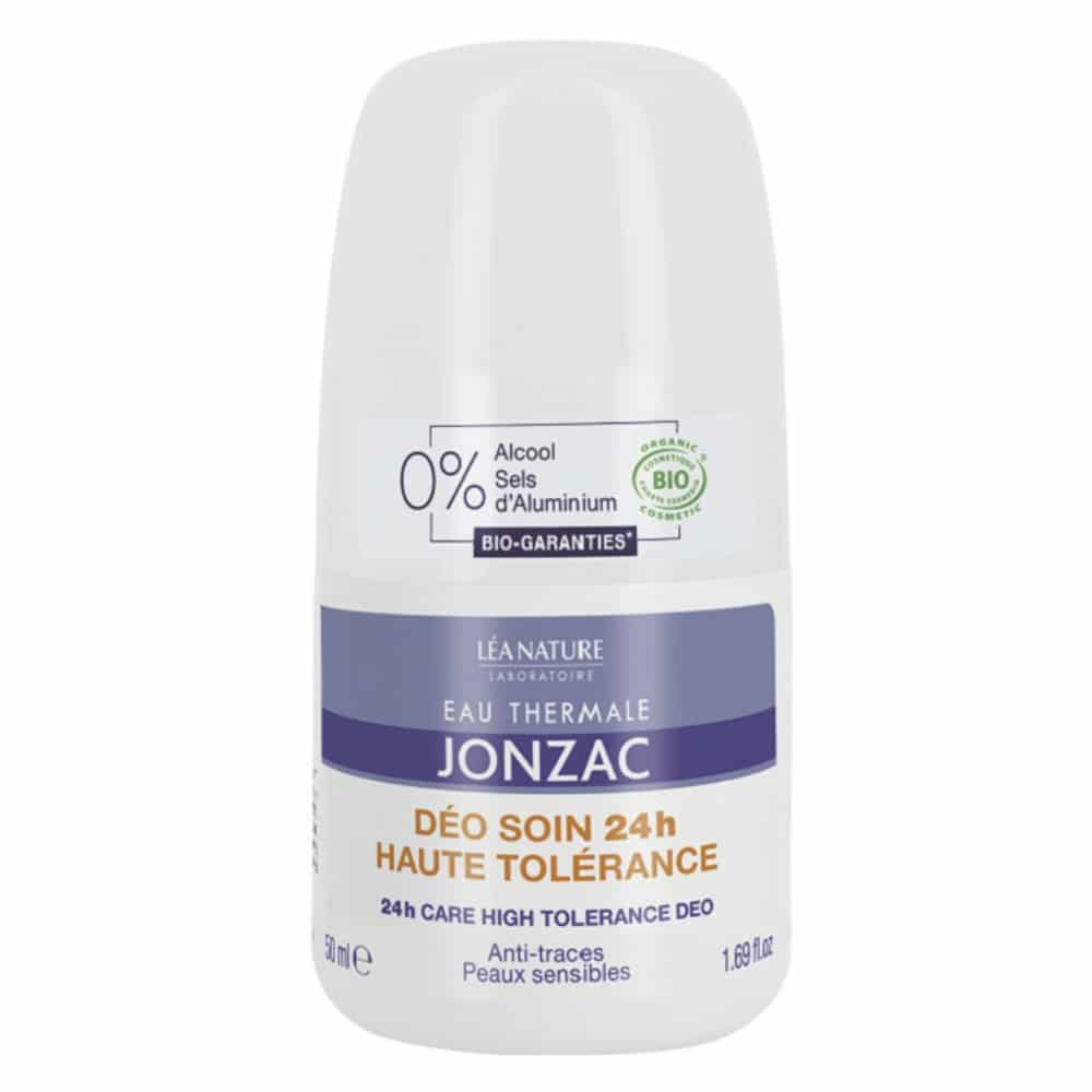 JONZAC – Nutritive Ap+ Déo Soin 24h Haute Tolérance Bio – 50ml