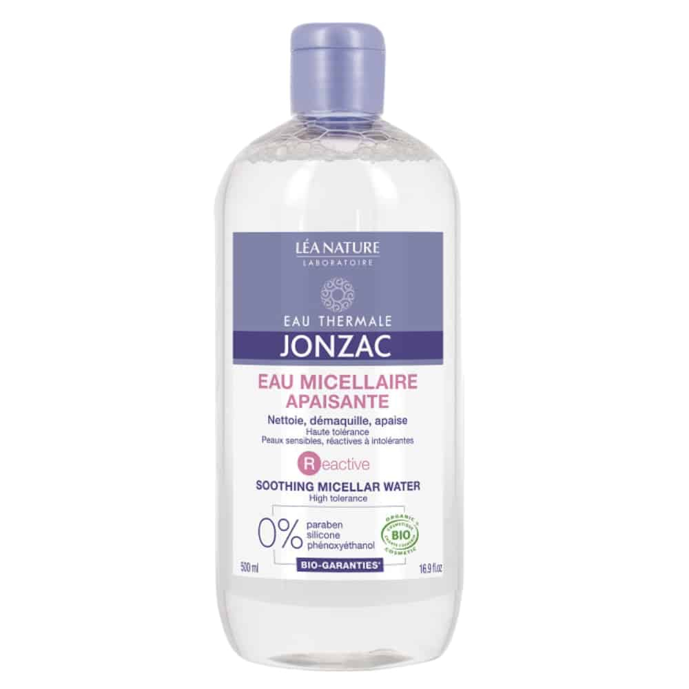 JONZAC – Reactive Eau Micellaire Apaisante Bio – 500ml