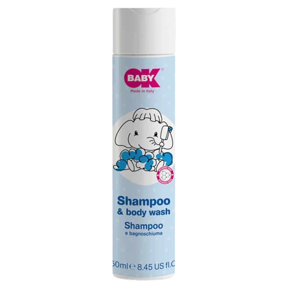 OKBABY – Shampoing Et Gel-douche – 250ml