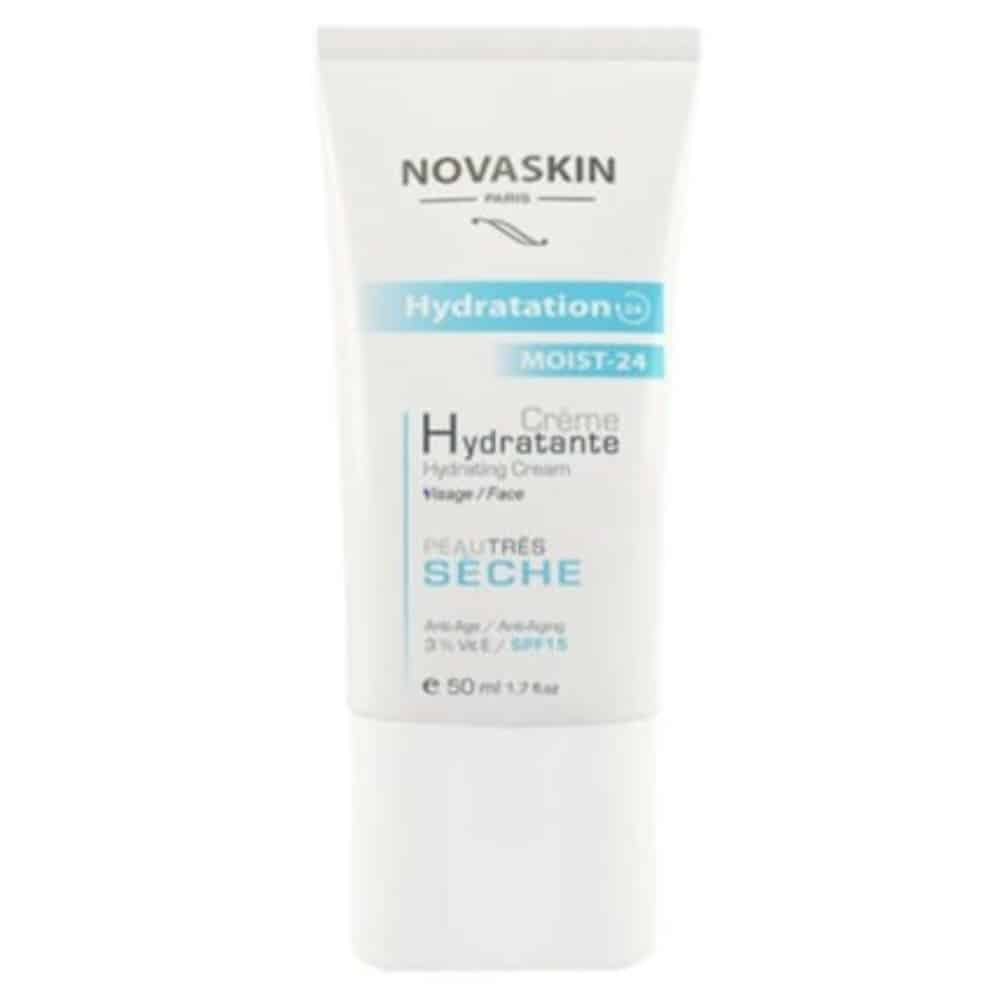 NOVASKIN – Crème Hydratante Peau Sèche 24h – 50ml