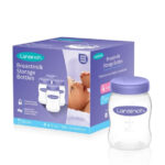 LANSINOH – Bouteilles De Conservation Du Lait Maternel – 4x – 160ml
