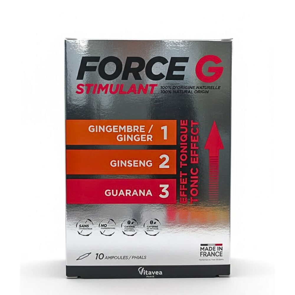 VITAVEA – Force G Stimulant Ampoules 10X10Ml