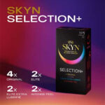 SKYN – Préservatif Sélection (Original, Intense Feel, Elite & Extra Lubrifié) – 10u 3