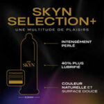 SKYN – Préservatif Sélection (Original, Intense Feel, Elite & Extra Lubrifié) – 10u 2