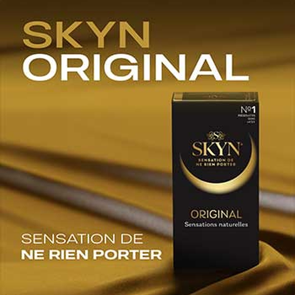 SKYN – Préservatif Original (Sensations Naturelles) – 10u 1