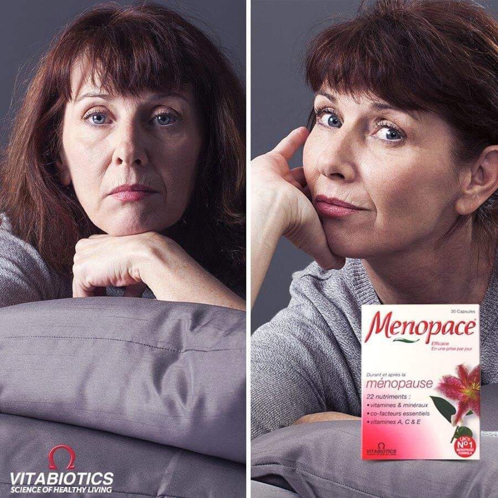 VITABIOTICS – Menopace Original Ménopause Support Quotidien – 30 comprimés 1
