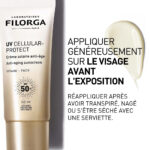 FILORGA – UV Celullar-Protect Crème Solaire Anti-Âge Visage & Corps SPF50+ – 125ml 4