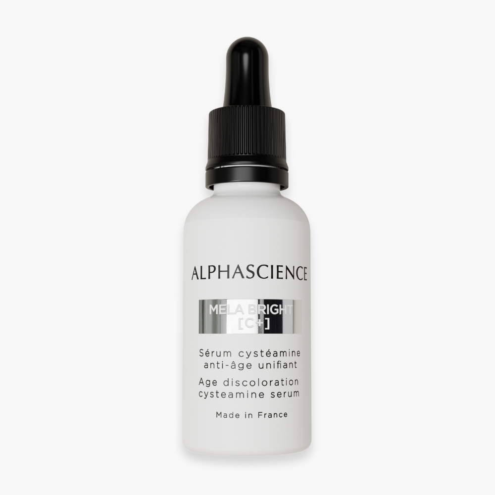 ALPHASCIENCE – Mela Bright (C+) Sérum Cystéamine Anti-Âge Unifiant – 30ml