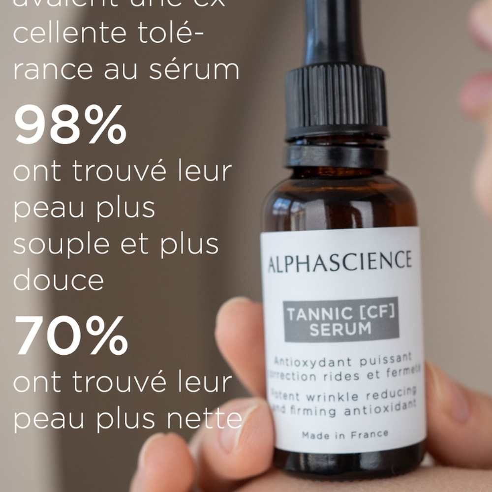 ALPHASCIENCE – Tannic (CF) Sérum Concentré Vital Anti-Âge – 30ml 1