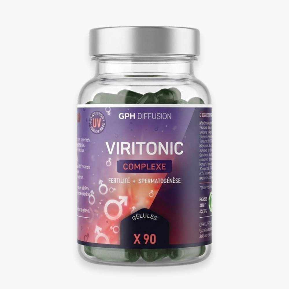 GPH DIFFUSION – Viritonic Complexe Fertilité & Spermatogénèse – 90 Gélules