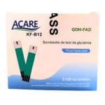 ACARE – Bandelettes De Test De Glycémie Gdh-fad – 2x25u