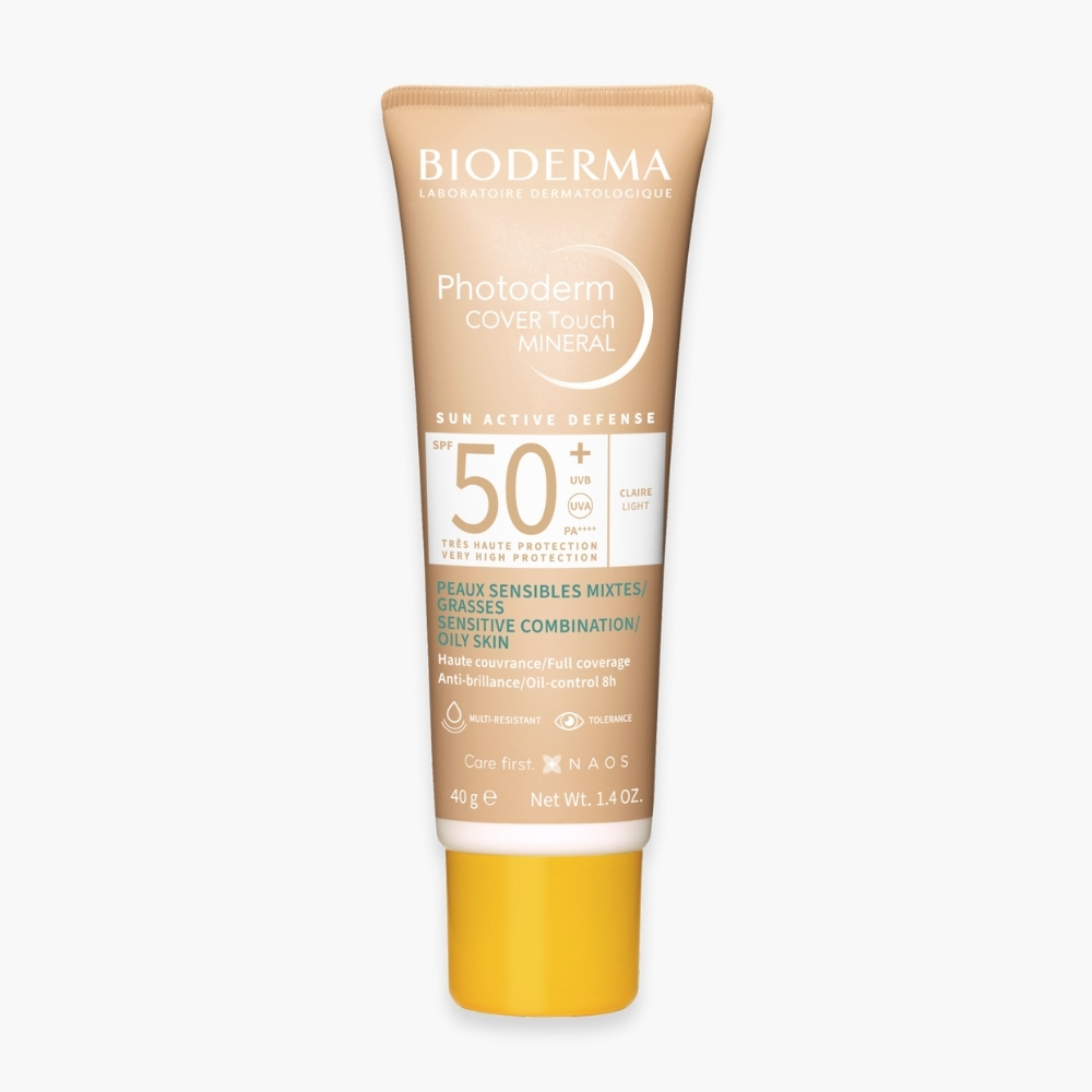 BIODERMA – Photoderm Cover Touch Mineral  Teinté Clair SPF50+ – 40g