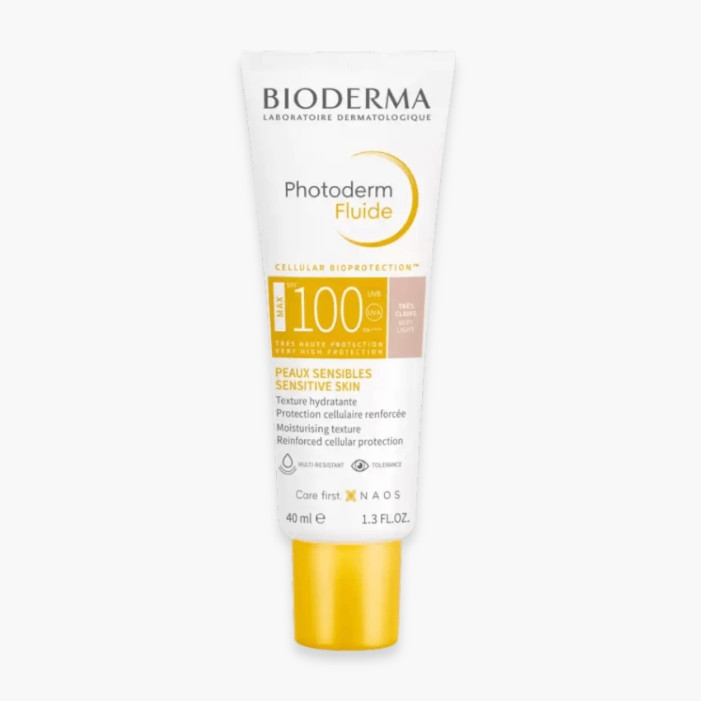 BIODERMA – Photoderm Fluide Max Teinté Très Clair SPF100  – 40ml