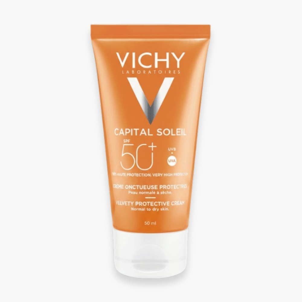 VICHY – Capital Soleil Crème Onctueuse Protectrice SPF50+ – 50ml –
