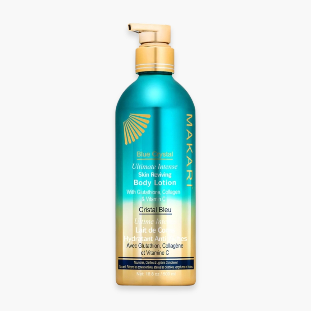 MAKARI – Blue Crystal Lait Corps Hydratant Anti-Taches – 500ml