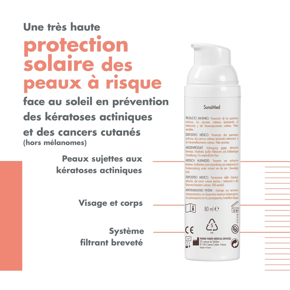 AVÈNE – SunsiMed UVB-UVA – 80ml 1