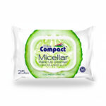 ULTRA COMPACT  – Lingettes Demaquillant Micellair 25 Pieces