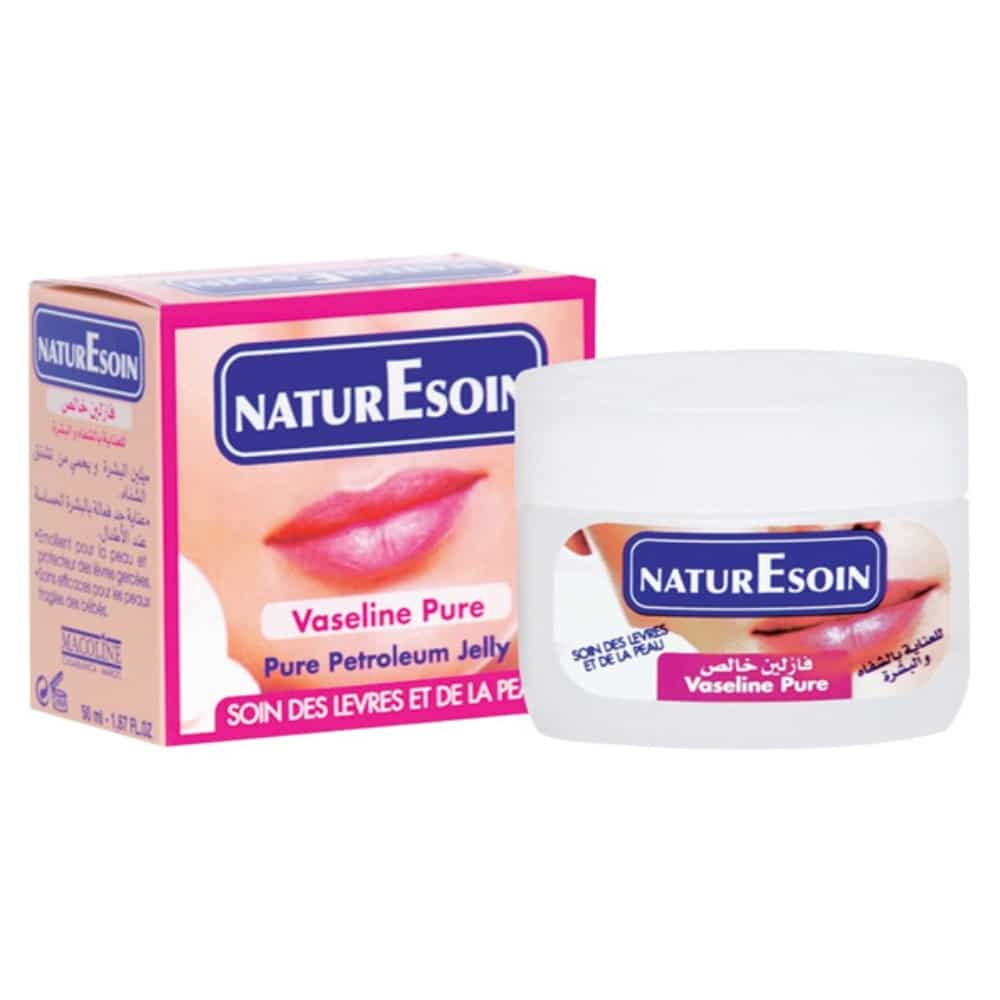 NATURESOIN – Vaseline Pure Soin Lèvres Et Peau – 50ml