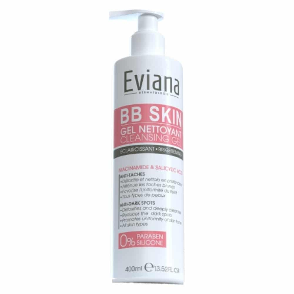 EVIANA – BB Skin Gel Nettoyant Eclaircissant – 400ml