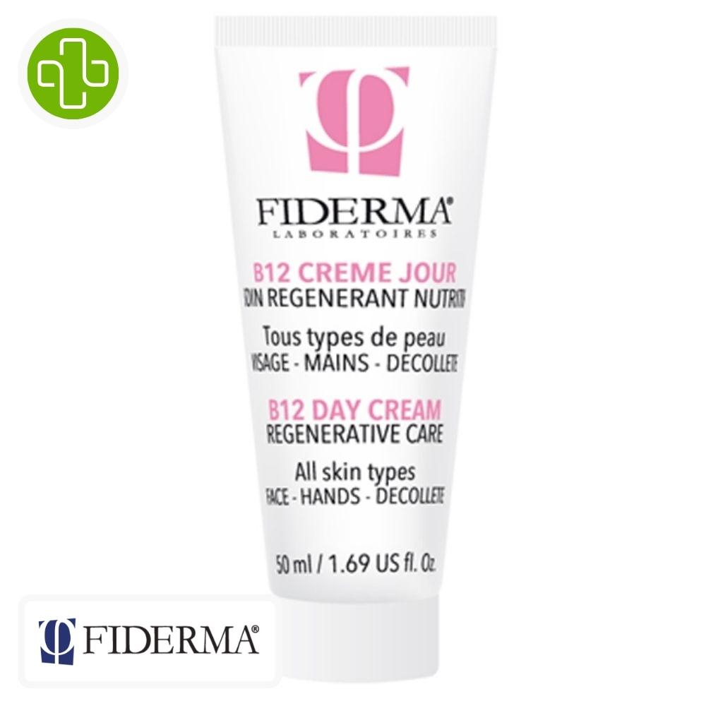 FIDERMA – B12 Crème De Jour Soin Régénérant Nutritif – 50ml