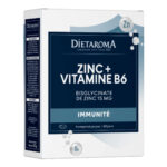 DIETAROMA – Zn Zinc Et Vitamine B6 Immunité – 60 Comprimés