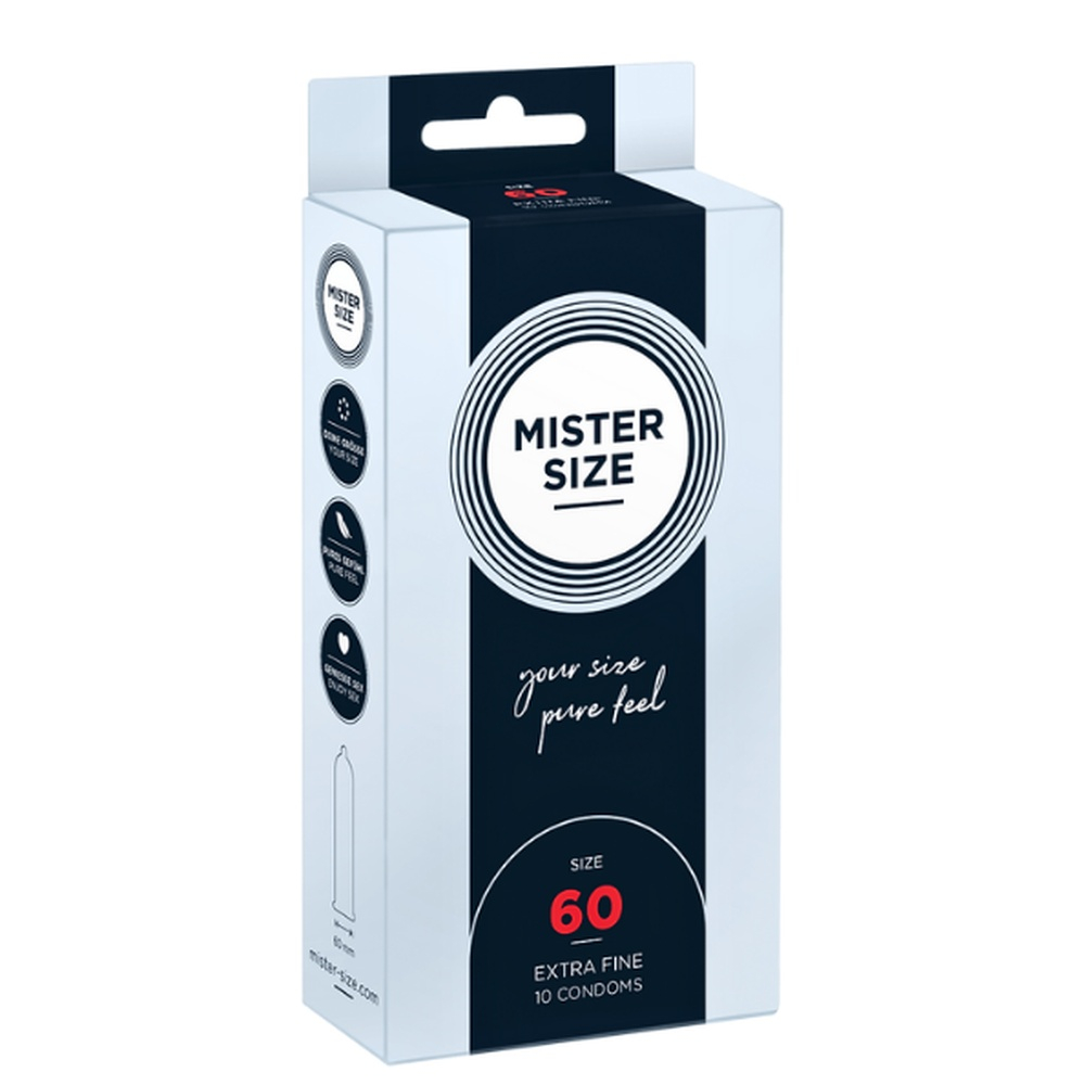 MISTER SIZE – Preservatif 60×10 1