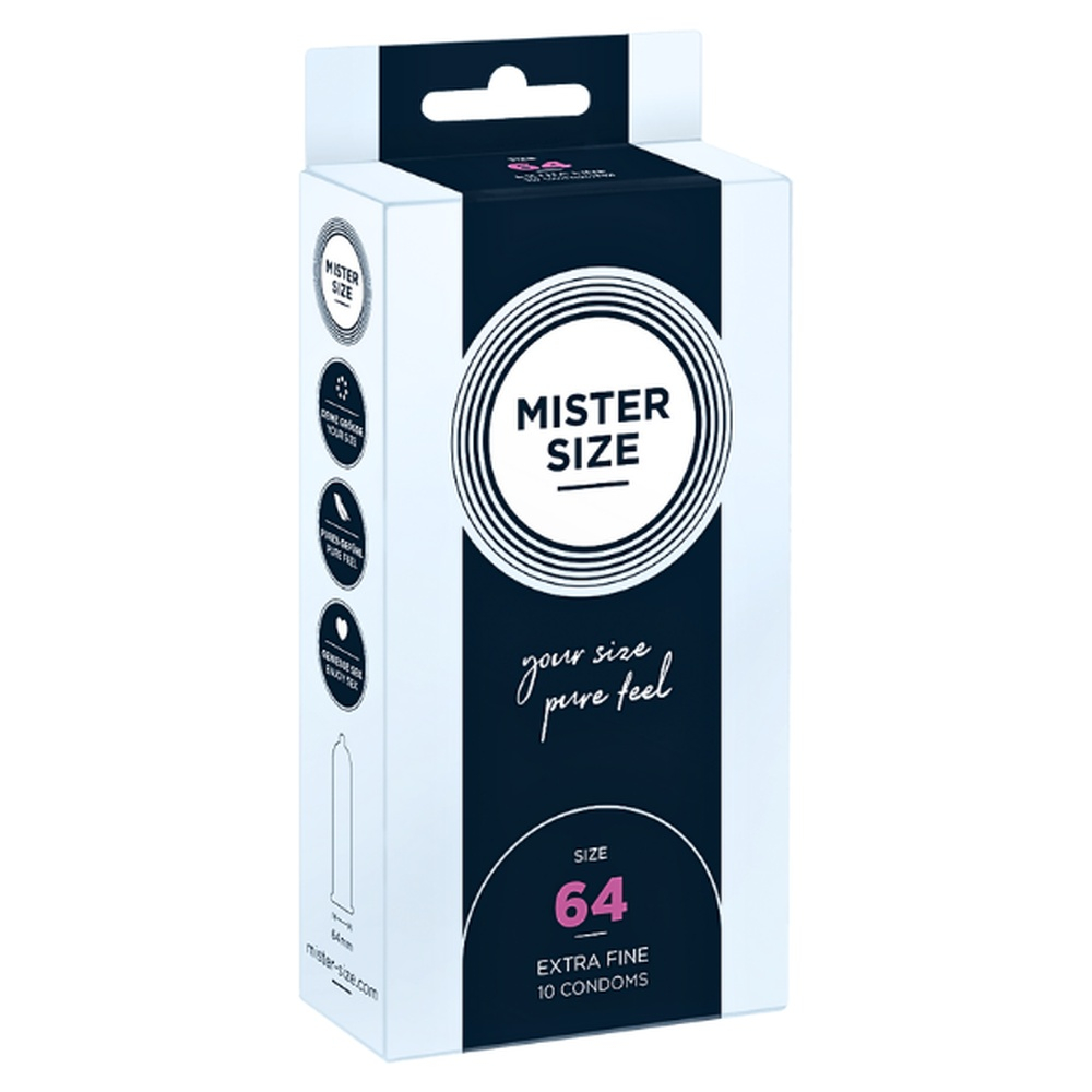 MISTER SIZE – Preservatif 64×10 1