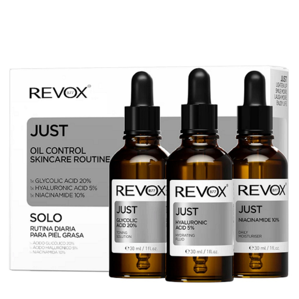 REVOX B77 – JUSTRoutine de Soins de la Peau pour le Contrôle de L’huile