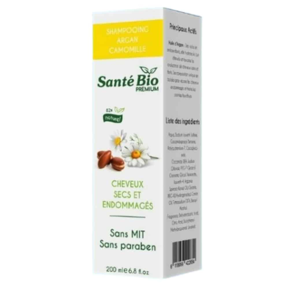 SANTÉ BIO – ​Shampoing Nutrition Reparation Cheveux Secs – 200ml