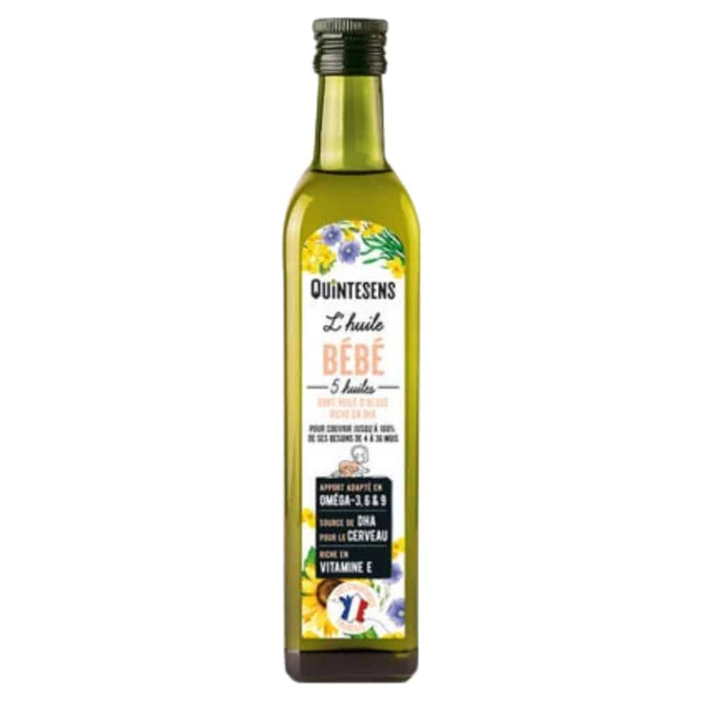 QUINTESENS – Mélange 5 Huiles Bébé 4 À 36 Mois – 250ml