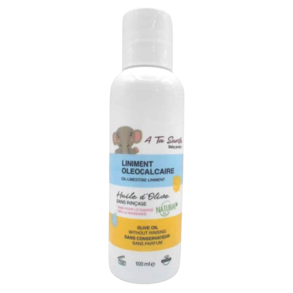 A TA SANTÉ – Liniment Oleocalcaire À L’huile D’olive Sans Rinçage – 100ml