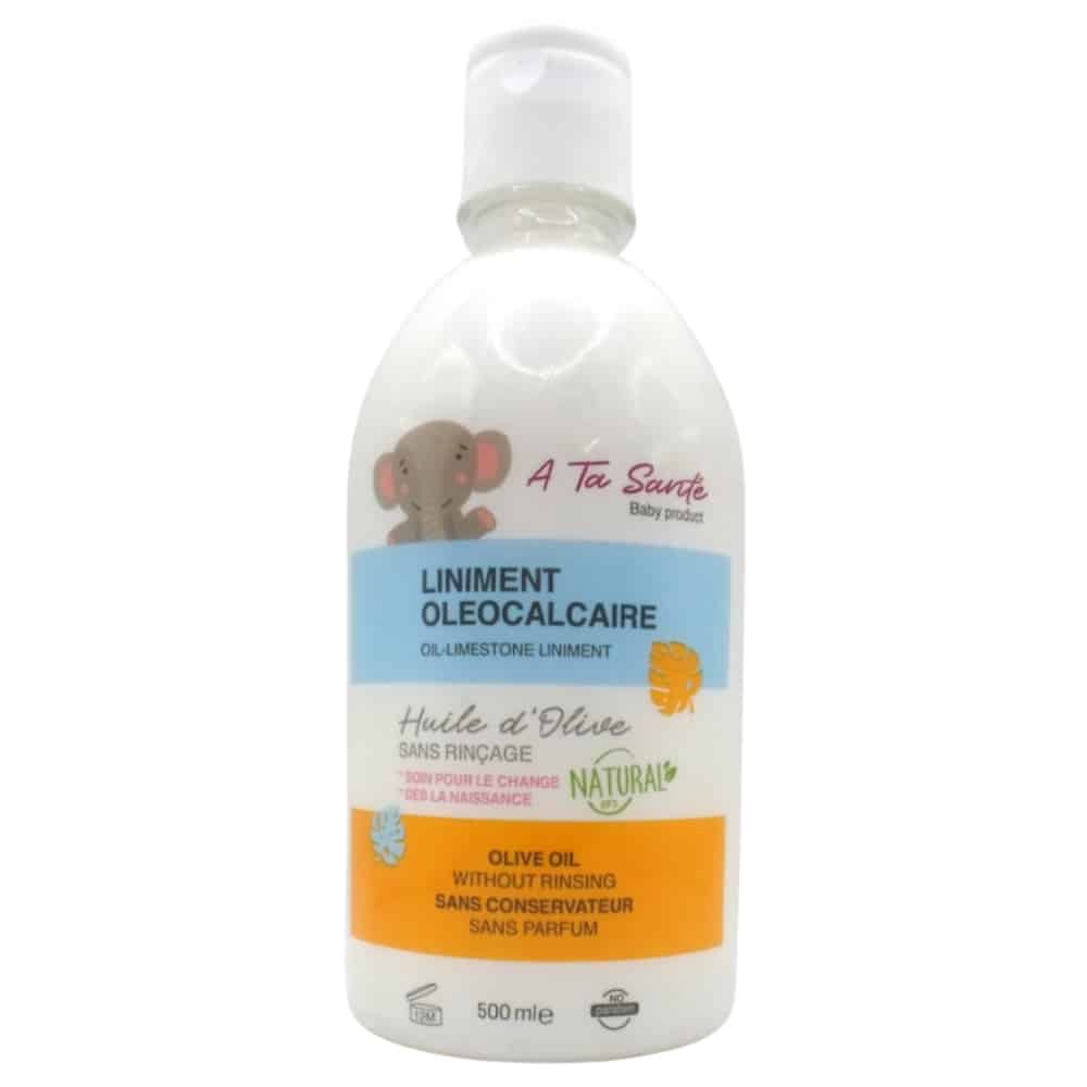 A TA SANTÉ – Liniment Oleocalcaire À L’huile D’olive Sans Rinçage – 500ml