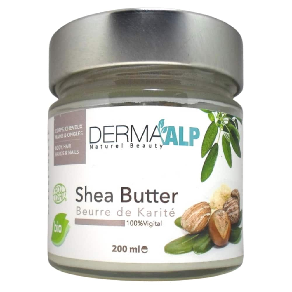 DERMAALP – Beurre De Karité Bio – 200ml
