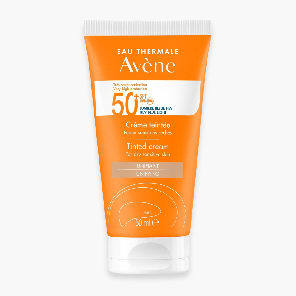 AVÈNE – Solaire Crème Teintée Unifiante SPF50+ – 50ml