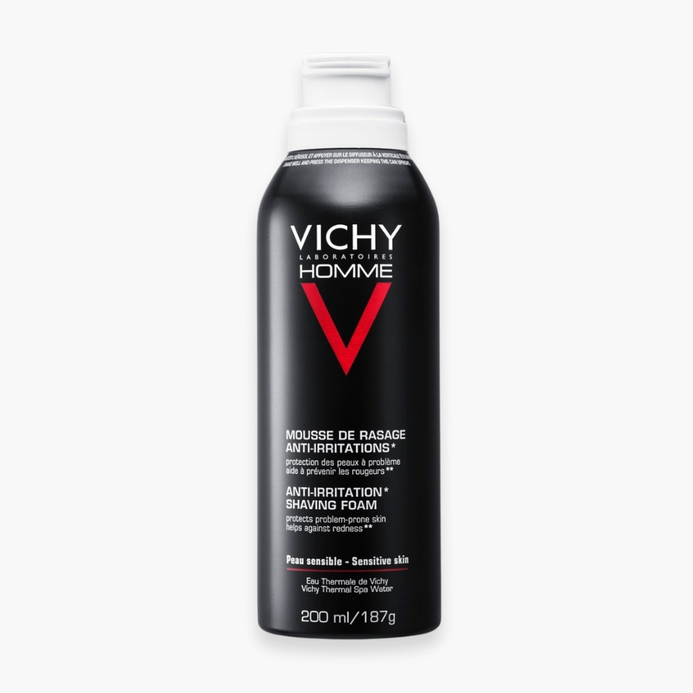 VICHY – Homme Sensi Shave Mousse de Rasage Anti-Irritations – 200ml